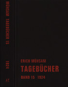 Erich Mühsam Tagebücher 15. 1924