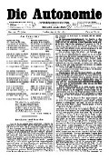 06. Jg. Nr. 134 / 16.05.1891 Die Autonomie London